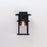 Maxim Lighting Clyde Vx 1 Light Outdoor Sconce, Black/Clear