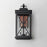 Maxim Yorktown Vx 2 Light Outdoor Wall Mount, Black/Copper/Clear