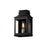 Maxim Lighting Savannah VX 1 Light Outdoor Wall Mount, Black/Clear - 40912CLBO