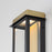 Maxim Lighting Rincon LED 1 Light Outdoor Sconce, Black/Gold