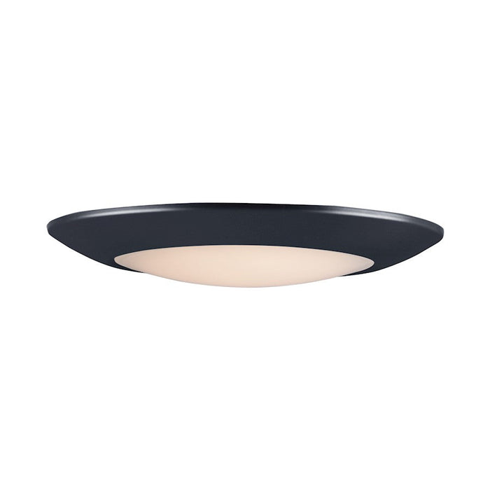 Maxim Lighting Diverse 11" LED Flush, 3000K, Non-T24, Black/White - 57855WTBK