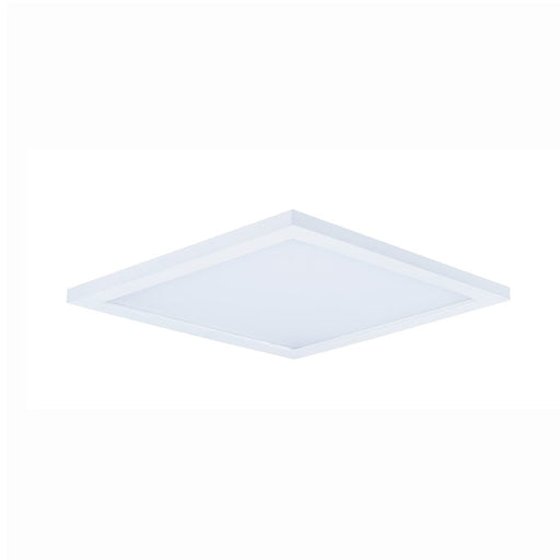 Maxim Lighting Wafer 15" SQ LED Surface Mount 4000K, White/White - 58739WTWT
