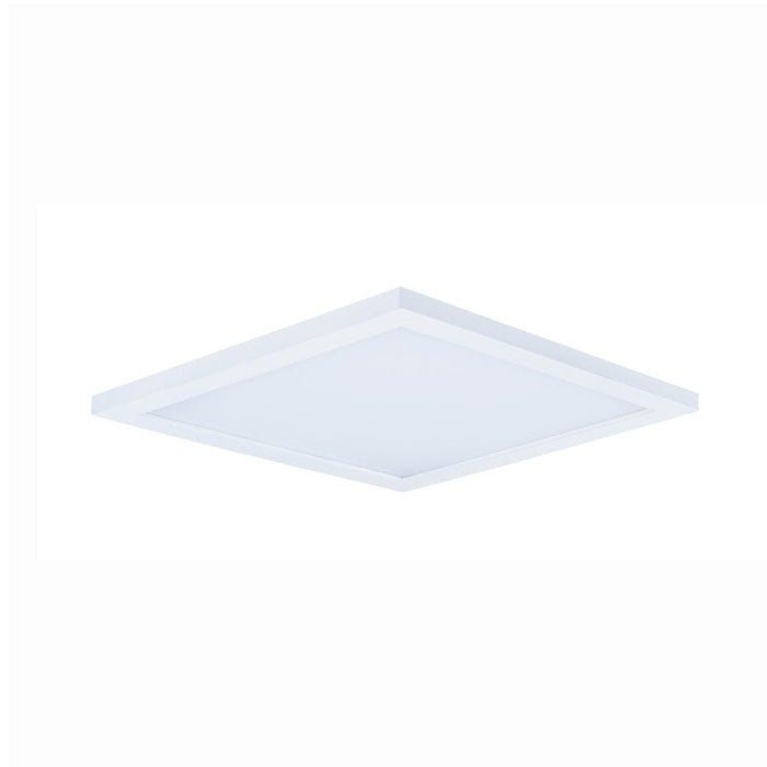 Maxim Lighting Wafer 15" SQ LED Surface Mount 4000K, White/White - 58739WTWT