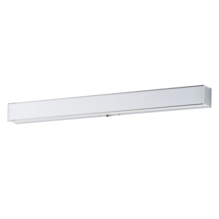 Maxim Lighting Edge 1Lt 30" LED Wall Sconce, Chrome/Clear/Frosted - 59004CLFTPC