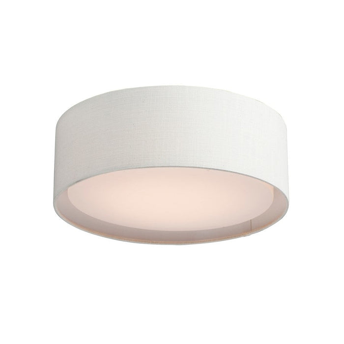 Maxim Lighting Prime 1 Light 16" Flush Mount, Oatmeal - 60230OM