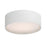 Maxim Lighting Prime 1 Light 8" Flush Mount, White Linen - 60232WL