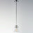 Maxim Lighting Seafarer 1Lt Mini Pendant/Bulb, Chrome/Seedy - 91110CDPC-BUL