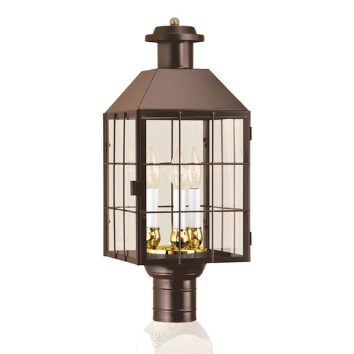 Norwell Lighting American Heritage 3 Light Post, Bronze - 1056-BR-CL