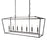 Norwell Lighting 7 Light Linear Cage Pendant, Bronze - 1083-BR-NG