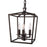 Norwell Lighting 3 Light Cage Pendant, Bronze - 1084-BR-NG