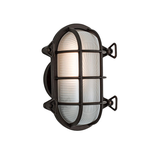 Norwell Lighting Mariner 1 Light Sconce/Oval, Bronze - 1101-BR-FR