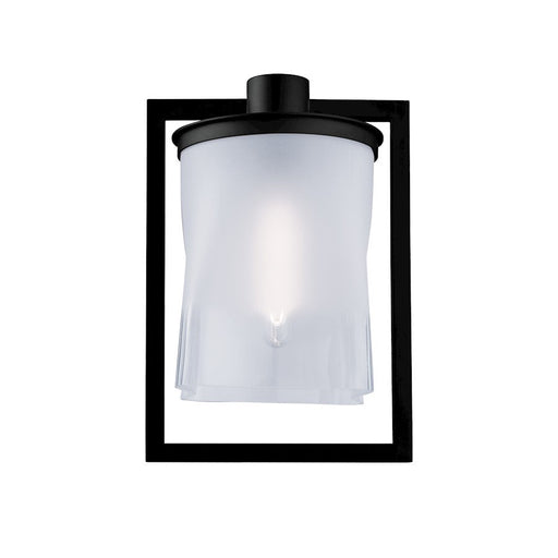 Norwell Lighting Drape 1 Light Outdoor Sconce, Matte Black