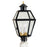 Norwell Lighting Lexington Large 3 Light Post, Black - 2235-BL-CL