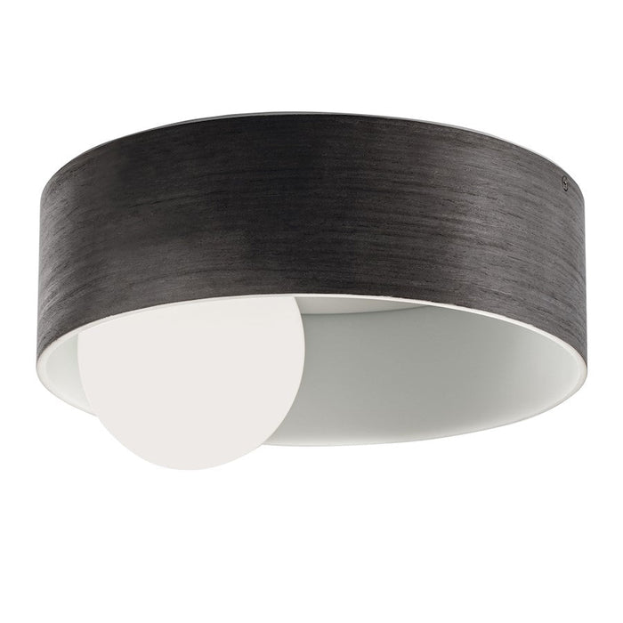 Norwell Lighting Centric Flush Light, Grained Grey - 5380-GG-OP