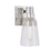 Norwell Lighting Carnival 1 Light Sconce, Polished Nickel - 8157-PN-CL