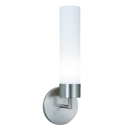 Norwell Lighting Sobe 1 Light Sconce, Brush Nickel - 8775-BN-MO