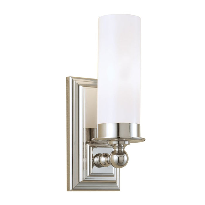 Norwell Lighting Richmond 1 Light Sconce, Polish Nickel - 9730-PN-MO