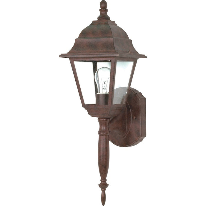 Nuvo Lighting Briton 1 Light 18" Wall Lantern, Old Bronze, Frost - 60-3454