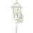 Nuvo Lighting Cornerstone 1 Light 18" Wall Lantern, Clear Seed/White - 60-3470