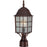 Nuvo Lighting Adams 1 Light 17" Outdoor Post, Frosted Glass - 60-3483