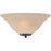 Nuvo Lighting Ballerina 1-LT Sconce, Champagne Glass, Mahogany Bronze - 60-5384