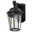 Nuvo Lighting East River 1 Lt Outdoor Wall Lantern, Black/Water