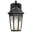 Nuvo Lighting East River 1 Lt Outdoor Wall Lantern, Black/Water