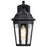 Nuvo Lighting East River 1 Lt Outdoor Wall Lantern, Black/Water