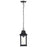 Nuvo Lighting Stillwell 1 Light Outdoor Hanging Lantern, Black/Water