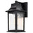 Nuvo Lighting Stillwell 1 Light Outdoor Small Wall Lantern, BK/Water - 60-5959