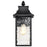 Nuvo Lighting Austen 1 Lt Outdoor Wall Lantern, Black/Water