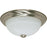 Nuvo Lighting 2 Light 11" Flush Mount Alabaster Glass - 60-6000