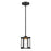 Nuvo Lighting Payne 1 Light Mini Pendant, Beveled/Midnight Bronze - 60-6412