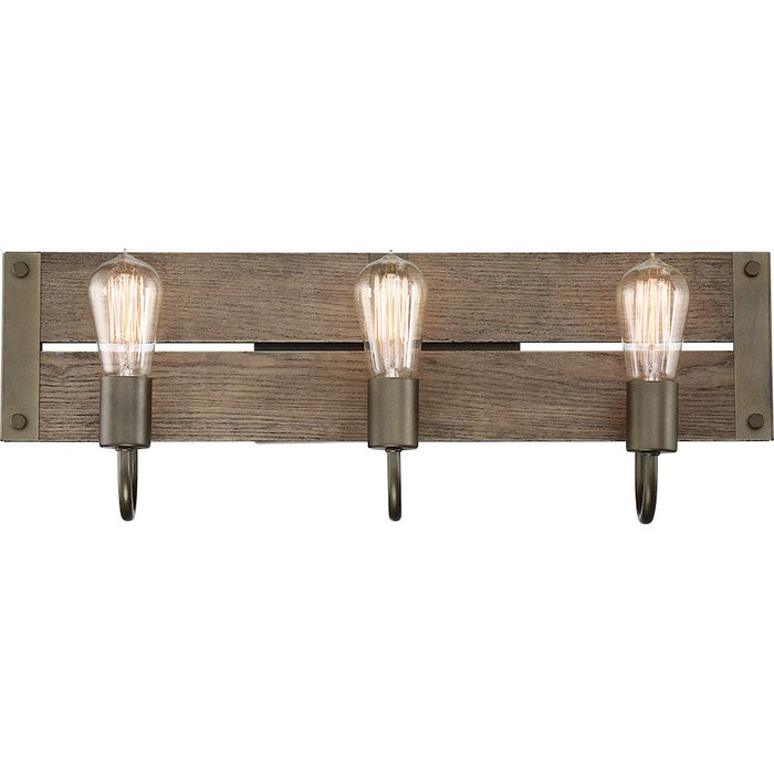 Nuvo Lighting Winchester 3 Light Pendant, Aged Wood Bronze - 60-6429