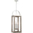 Nuvo Lighting Bliss 2 Light Pendant Driftwood, Polished Nickel Accents - 60-6483