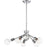 Nuvo Lighting Bounce 5 Light Pendant, Crystal Accent Polished Nickel - 60-6565