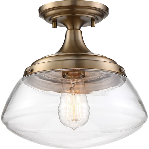Nuvo Lighting Kew 1 Light Semi Flush Fixture