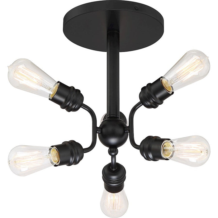 Nuvo Lighting Faraday 6 Light Semi Flush Fixture