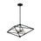 Nuvo Lighting Legend 4 Light 19" Pendant, Black/Polished Nickel - 60-7008