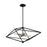 Nuvo Lighting Legend 4 Light 22" Pendant, Black/Polished Nickel - 60-7009