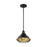 Nuvo Lighting Newbridge 1 Light 10" Pendant, Dark Bronze/Gold - 60-7013