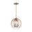 Nuvo Lighting Pendleton 1 Light Pendant, Burnished Brass - 60-7056