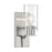 Nuvo Lighting Sommerset 1 Light Wall Sconce, Clear, Brushed Nickel - 60-7171