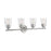 Nuvo Lighting Bransel 4 Light Vanity, Seeded Glass, Brushed Nickel - 60-7184