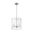 Nuvo Lighting Bransel 3 Light Pendant, Seeded Glass, Brushed Nickel - 60-7187