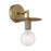 Nuvo Lighting Bizet 1 Light Sconce, Vintage Brass - 60-7241