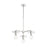 Nuvo Lighting Bizet 3 Light Chandelier, Polished Nickel - 60-7253