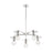 Nuvo Lighting Bizet 5 Light Chandelier, Polished Nickel - 60-7255