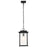 Nuvo Lighting Sullivan 1 Lt Outdoor Hanging Lantern, Black/Seeded