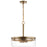 Nuvo Lighting Intersection 3 Light Pendant, Clear